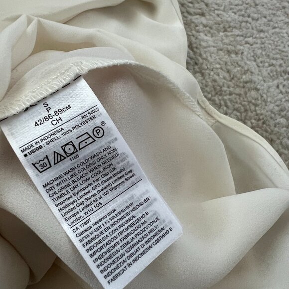 Banana Republic Flowy Long Sleeve Work Blouse Top S - Picture 8 of 8